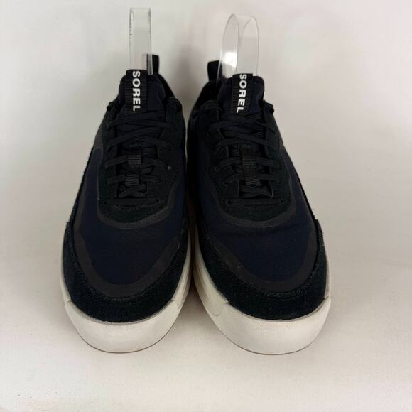 Sorel Ona 503 Platform Sneakers Womens 8 Black White Low Top Running Shoes - Picture 4 of 9